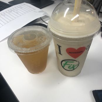 Nutrition Fix - Cider doughnut shake with tea - Juice Bars & Smoothies Near Me - Liverpool, New York Nutrition Fix - Cider doughnut shake with tea - Juice Bars & Smoothies Near Me - Liverpool, New York
