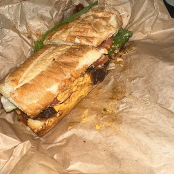 Freeman's Grub & Pub - Chopped Brisket Sandwich - New American Near Me - Greensboro, North Carolina