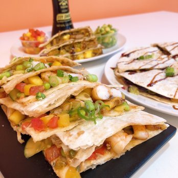 Poke Garden - Shrimp/Beef/Chicken Quesadilla - Poke Near Me - Brookline, Massachusetts Poke Garden - Shrimp/Beef/Chicken Quesadilla - Poke Near Me - Brookline, Massachusetts