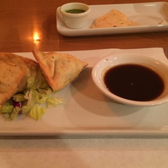 Cinnamon Kitchen - Vegetable Samosa - Indian Near Me - Asheville, North Carolina Cinnamon Kitchen - Vegetable Samosa - Indian Near Me - Asheville, North Carolina