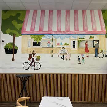 Beanspot - Cute mural - Desserts Near Me - San Jose, California Beanspot - Cute mural - Desserts Near Me - San Jose, California