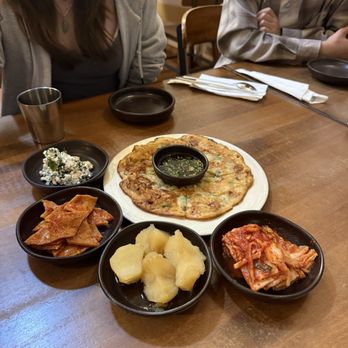 Pyeong Chang Tofu - Seafood Pancake (해물전) - Korean Near Me - Berkeley, California Pyeong Chang Tofu - Seafood Pancake (해물전) - Korean Near Me - Berkeley, California