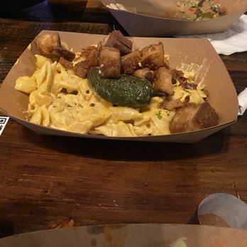 12 West Brewing - Downtown Mesa - Mac and cheese with pork belly - Cocktail Bars Near Me - Mesa, Arizona 12 West Brewing - Downtown Mesa - Mac and cheese with pork belly - Cocktail Bars Near Me - Mesa, Arizona