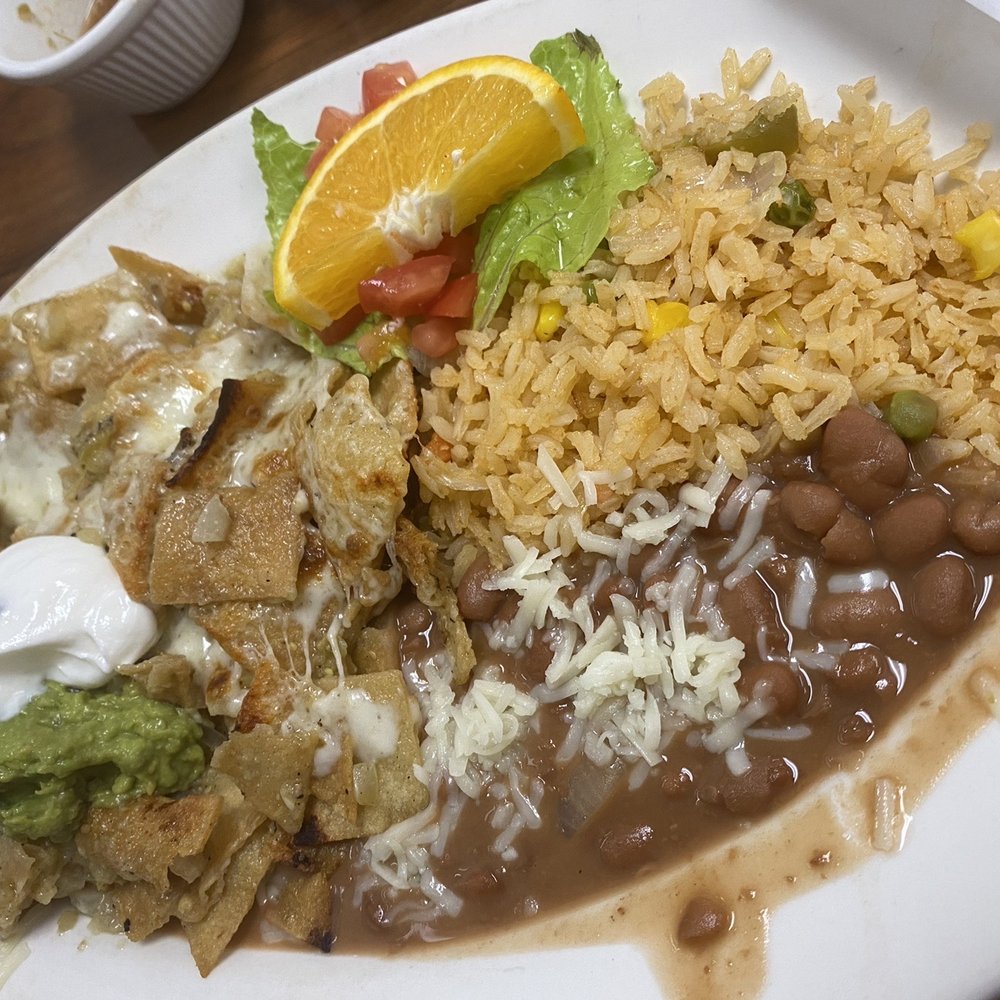 Camino Real Restaurant - Chilaquiles en salsa verde - Mexican Near Me - La Puente, California Camino Real Restaurant - Chilaquiles en salsa verde - Mexican Near Me - La Puente, California