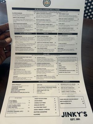Menu photo 2 Jinky’s Cafe Los Angeles, CA Menu photo 2 Jinky’s Cafe Los Angeles, CA