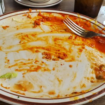 Jerry's Cafe - Why they don't need many doggy bags - New Mexican Cuisine Near Me - Gallup, New Mexico