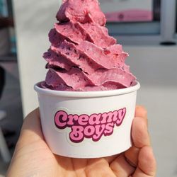 Creamy Boys - Mixed Berry (Vegan non-diary option. Fyi, it is tapioca based.)