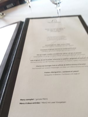 Menu photo 7 Le Cheval Blanc Basel, BS