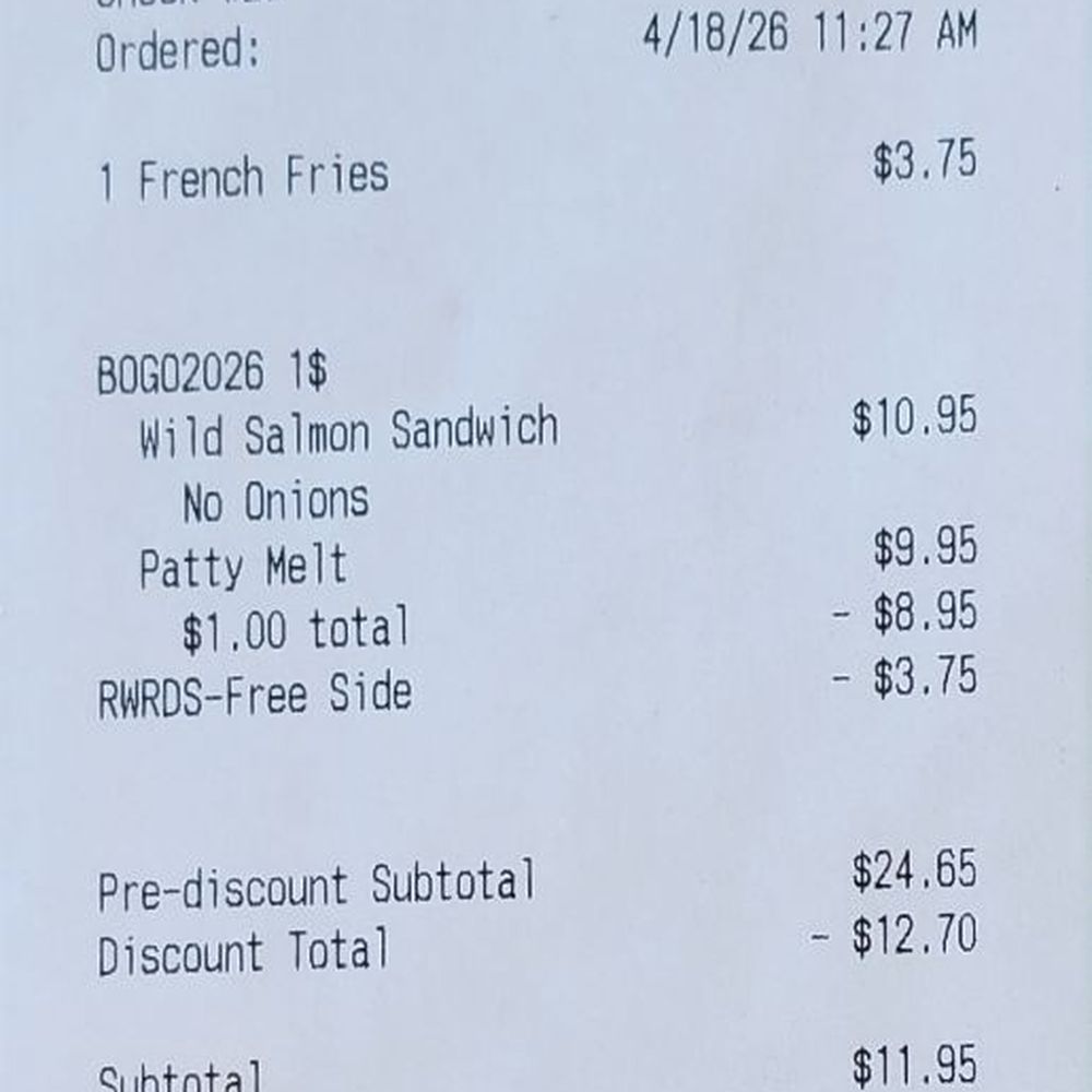 Using my promotion.