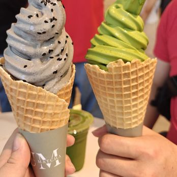 Urban Matcha - 2026.06.13 Black sesame and matcha soft serve. - Desserts Near Me - Castro Valley, California Urban Matcha - 2026.06.13 Black sesame and matcha soft serve. - Desserts Near Me - Castro Valley, California