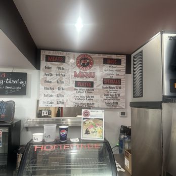 Tommy's BBQ - Big menu on the wall - Barbeque Near Me - Hercules, California Tommy's BBQ - Big menu on the wall - Barbeque Near Me - Hercules, California