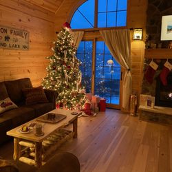 Cozy Cabin Rustics - Sofa and table. See all the pics at www.eagleridgeloghome.com
