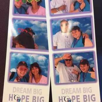 Arty Party - Photo strips from the photo booth at Relay for Life of Santa Clara. - Caricatures Near Me