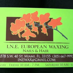 I N E European Wax Salon - Hands down the absolute BEST waxing salon in Miami
