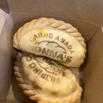 Nonna's Empanadas - Carne Asada Empanada and Filipino Chicken Empanada - Empanadas Near Me - Los Angeles, California