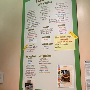 Lizzy's Ice Cream - Menu - Ice Cream & Frozen Yogurt Near Me - Cambridge, Massachusetts