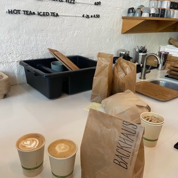 Backhaus - Coffee menu on the wall - Bakeries Near Me - San Mateo, California Backhaus - Coffee menu on the wall - Bakeries Near Me - San Mateo, California