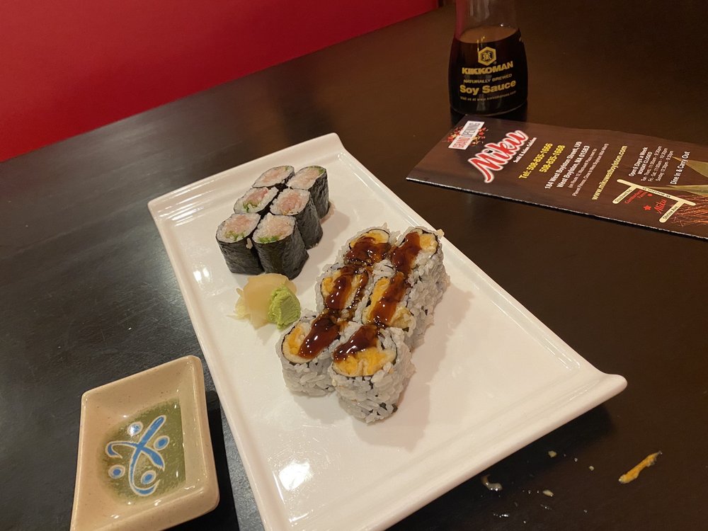 Food from Miku Sushi & Asian Cuisine