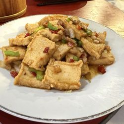 Potsticker House - Stir fried thousand layers tofu