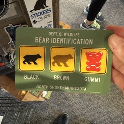 Watersedge Trading - Funny bear sticker