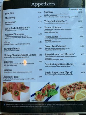 Menu photo 5 Mio Sushi Vancouver, WA