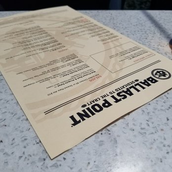 Ballast Point Brewing Long Beach - Menu - Breweries Near Me - Long Beach, California