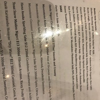 Thai Pearl Restaurant - Sake menu - Thai Near Me - Asheville, North Carolina Thai Pearl Restaurant - Sake menu - Thai Near Me - Asheville, North Carolina
