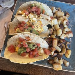 Barbacoa Breakfast Tacos