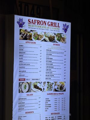 Menu photo 1 Safron Mediterranean Grill Miami Beach, FL