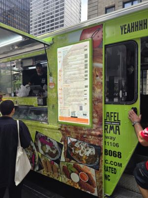 King Of Falafel & Shawarma Cart by null