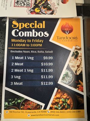 Menu photo 5 Tandoori Corner Oceanside, CA Menu photo 5 Tandoori Corner Oceanside, CA