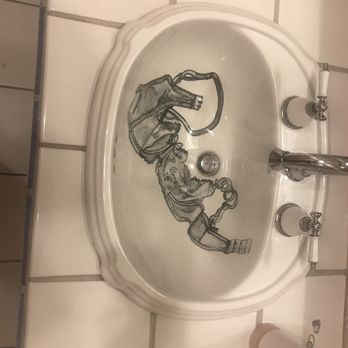 John Michael Kohler Arts Center - Ladies Bathroom Sink - Art Galleries Near Me - Sheboygan, Wisconsin