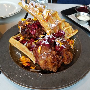 Drake's Corner Café + Bistro - Chicken and Waffles - 9/10 - Breakfast & Brunch Near Me - Toronto, Ontario
