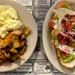 Munroe's Family Restaurant - Holy guacamole..made with egg whites. So filling took 1/2 home