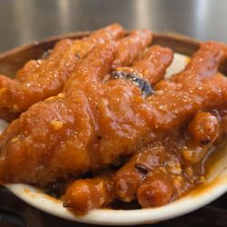 Chef Tony Dim Sum - Steamed Chicken Feet with brown sauce