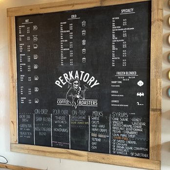 Perkatory Coffee Roasters - Menu - Cafes Near Me - Middletown, Connecticut Perkatory Coffee Roasters - Menu - Cafes Near Me - Middletown, Connecticut