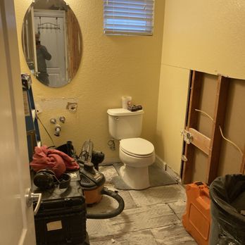 Canyon Contracting & Design - Before Tiles removed - General Contractors Near Me