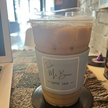 Mr Bean Coffee Shop - Peanut butter latte - Coffee & Tea Near Me - Miami, Florida Mr Bean Coffee Shop - Peanut butter latte - Coffee & Tea Near Me - Miami, Florida