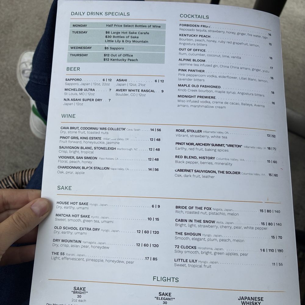 Bamboo Sushi - Menu - Sushi Bars Near Me - Denver, Colorado Bamboo Sushi - Menu - Sushi Bars Near Me - Denver, Colorado