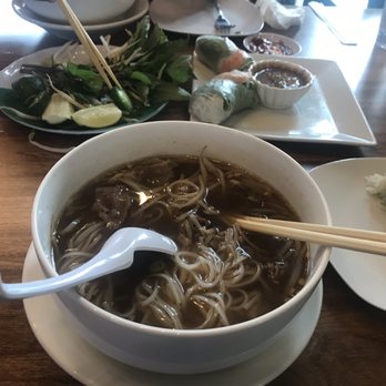 Thai Pho Ewa - Pho w beef & tendon/summer roll - Asian Fusion Near Me - Ewa Beach, Hawaii Thai Pho Ewa - Pho w beef & tendon/summer roll - Asian Fusion Near Me - Ewa Beach, Hawaii
