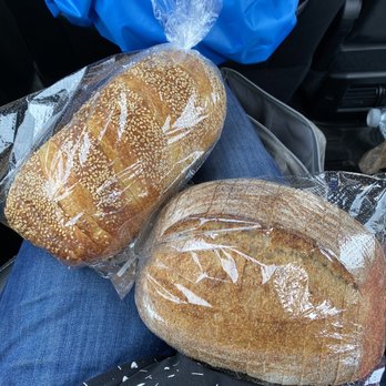 Athens Bread Company - two loafs of bread wrapped in plastic - Bakeries Near Me - Athens, Ohio