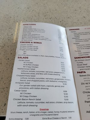 Menu photo 1 On Point Pizza Narragansett, RI Menu photo 1 On Point Pizza Narragansett, RI