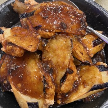 Fusion Delight - Stuffed eggplant, my favorite - Chinese Near Me - San Leandro, California