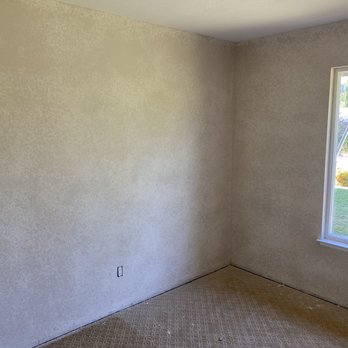 Urrutia’s Drywall - This room was mudded on all walls and shot with texture in a knockdown style - Drywall Installation & Repair Near Me Urrutia’s Drywall - This room was mudded on all walls and shot with texture in a knockdown style - Drywall Installation & Repair Near Me