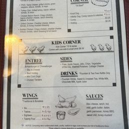 Menu Menu