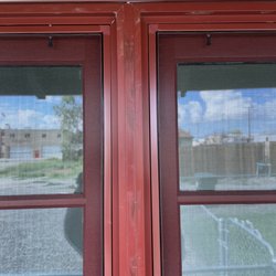 Wyoming Windows & Cabinets - Think that paint matches the original?