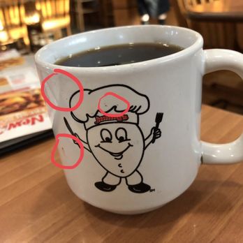 Jimmy's Egg - Dirty coffee cup.... :-( - Breakfast & Brunch Near Me - Lawton, Oklahoma Jimmy's Egg - Dirty coffee cup.... :-( - Breakfast & Brunch Near Me - Lawton, Oklahoma
