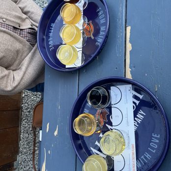 Allagash Brewing Company - Beer flight - Breweries Near Me - Portland, Maine