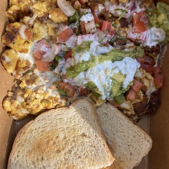 Millie's Cafe - Pasadena - Angel's Mess with sourdough bread - Breakfast & Brunch Near Me - Pasadena, California Millie's Cafe - Pasadena - Angel's Mess with sourdough bread - Breakfast & Brunch Near Me - Pasadena, California