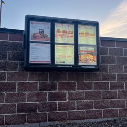 Lion's Choice - Sunset Hills - Wall menu